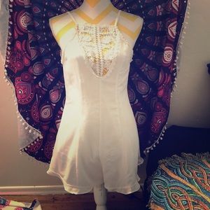 LF White Romper